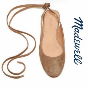 Madewell lace up flats
